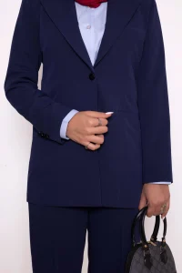 کت شلوار اداری زنانه مدل درسا کد 850 - Image 3